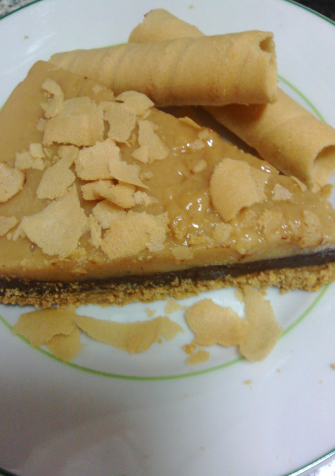 Una foto de Tarta de chocolate y turrón en Thermomix