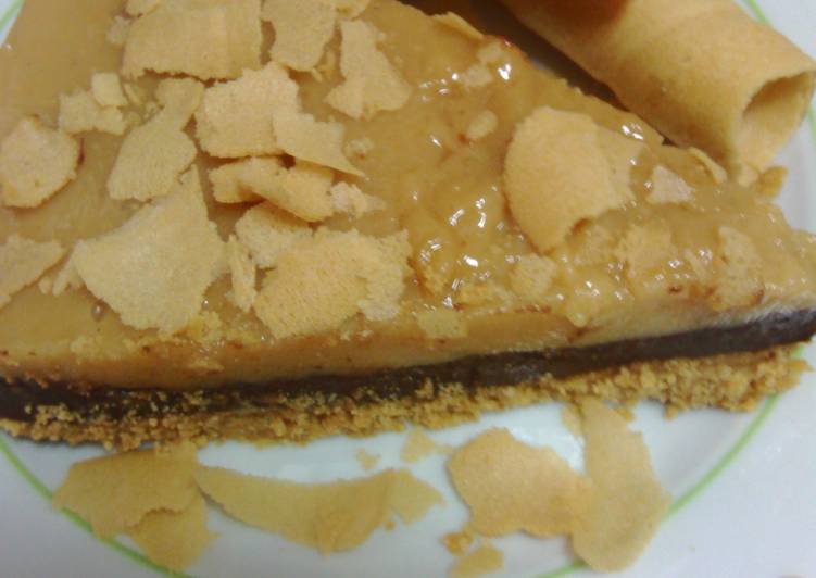 Tarta de chocolate y turrón en Thermomix