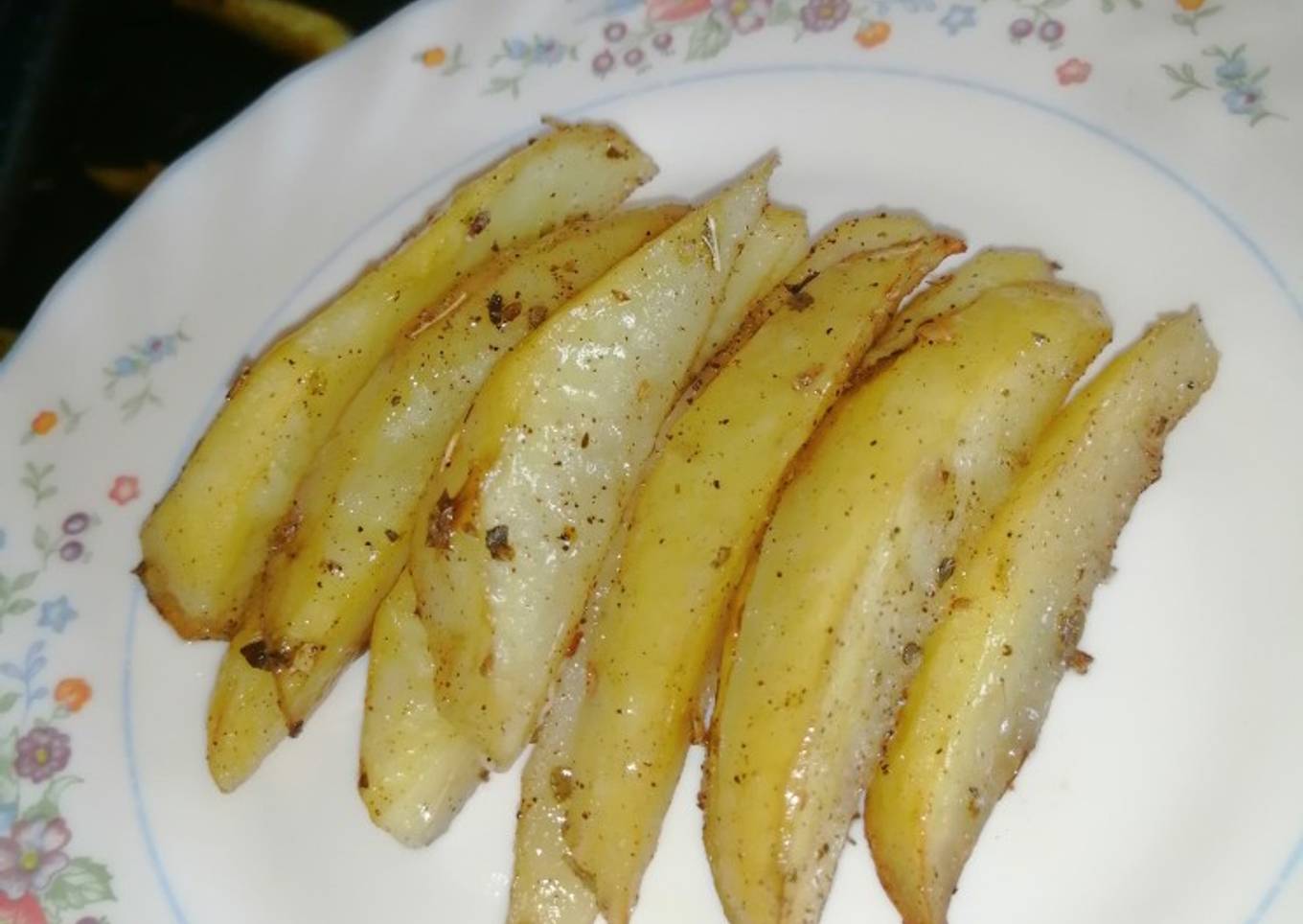 Baked potato wedges