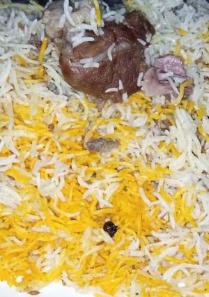 A picture of Without Oil Mutton pulao.