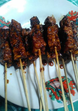 Foto resep Sate tempe yummy 🍡