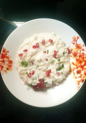 A picture of Curd rice.