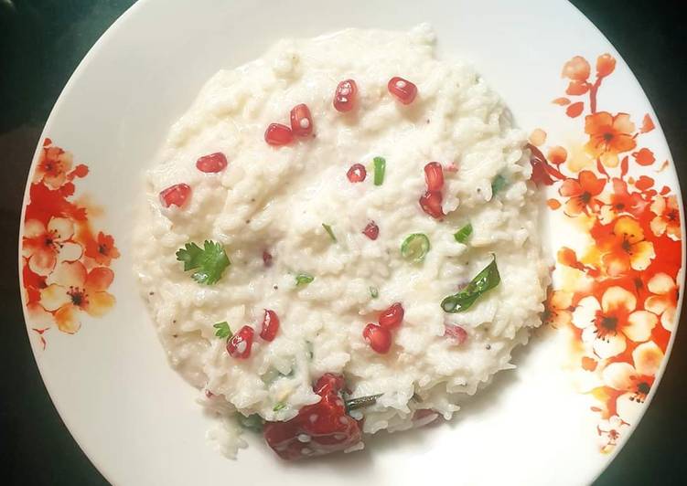 Simple Way to Prepare Speedy Curd rice