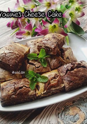 Foto resep Brownies Cheesecake