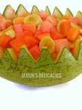 Fruits Salad Canoe