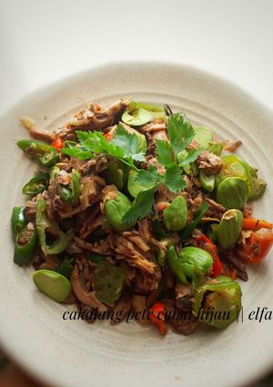 Foto resep Tumis Cakalang / tongkol pete pedas ala masakan hits..