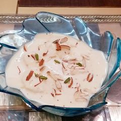 A picture of Button Rasmalai.