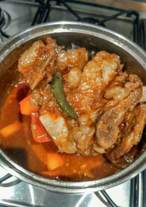 Foto resep Tengkleng Rica Balungan Kambing Khas Solo
