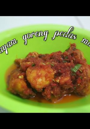 Foto resep Ayam goreng pedas manis