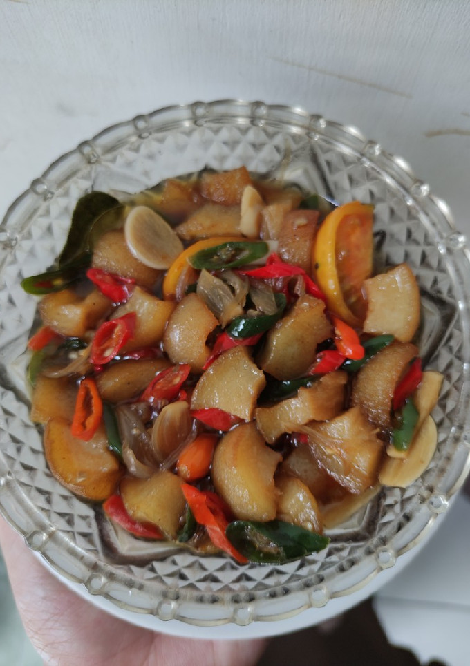 Foto resep 48. Oseng Kikil Pedas Manis