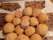 Una foto de bizcocho de camote