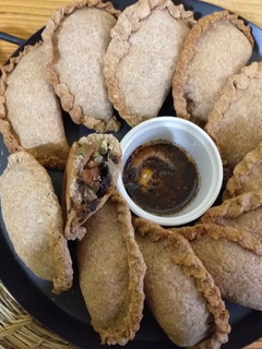 Una foto de Empanadas de cochayuyo con harina integral