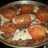 Hamburguesa tipo pizza (con queso y tomate)