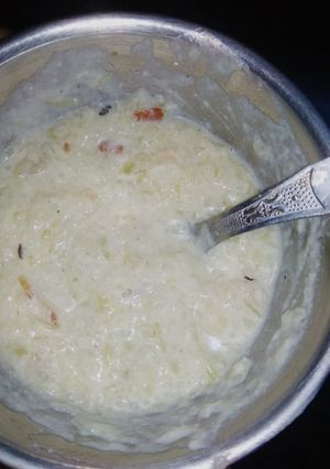A picture of Lauki kheer.