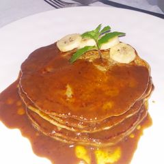 Chia seeds pancakes A picture of Chia seeds pancakes.