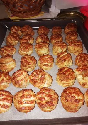 Leveles tepertős pogácsa recept fotója