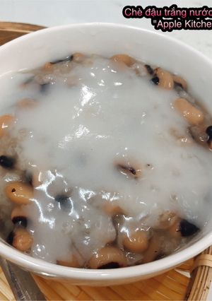 Hình của món Chè đậu trắng nước cốt dừa.