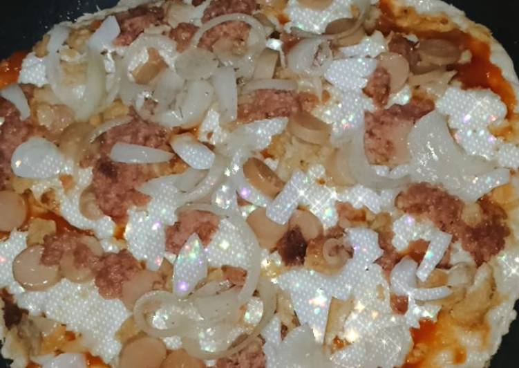 Cara Gampang Menyiapkan Pizza Teflon, Lezat Sekali