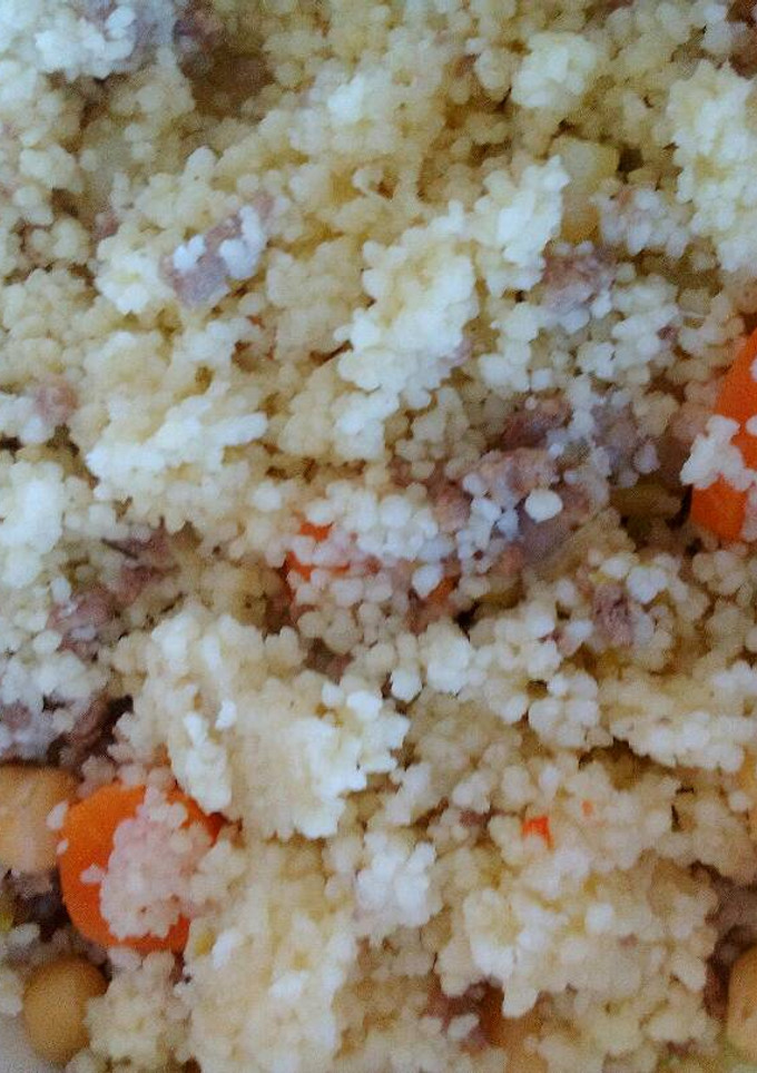 Una foto de Cous-cous marroquí