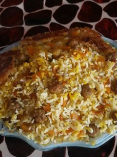 عکسی از دستور هویج پلو