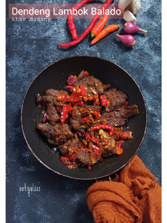Foto resep Dendeng Lambok Balado Khas Minang