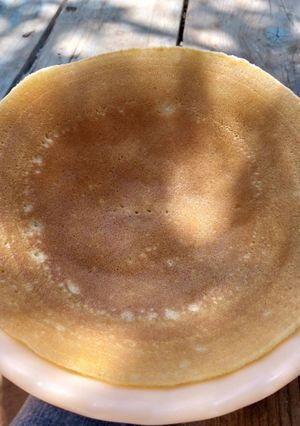 A picture of Fluffy pancakes.