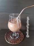 Milkshake de cacau sem leite