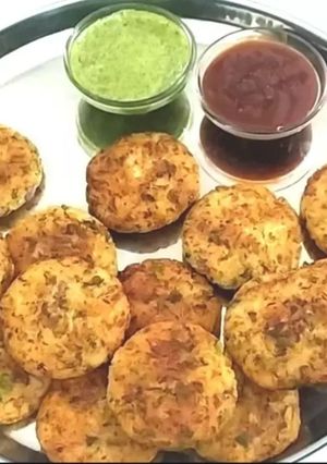 A picture of Cabbage cutlet.