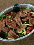 Atún al grill con ensalada multicolor 