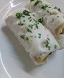 Canelones de verduras