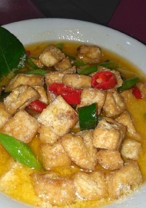 Foto resep Sayur santan buncis tahu
