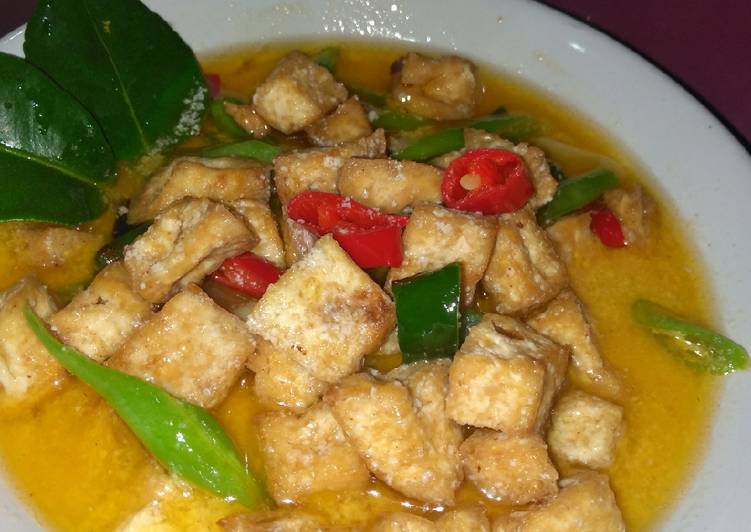 Sayur santan buncis tahu