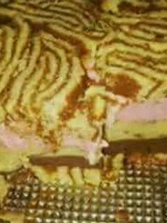Una foto de Torta helada fácil