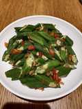 Lady Finger in Dried Shrimps