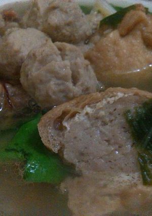 Foto resep Bakso Komplit Bikin Nambah Terus