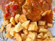 Una foto de bifes de bondiola