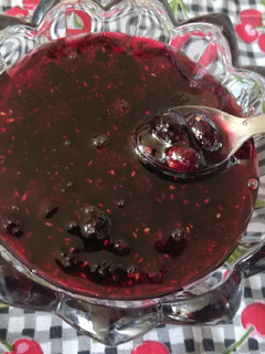 عکسی از دستور مربای تمشک