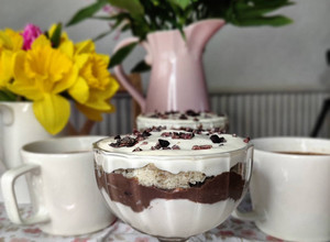 A picture of Keto Tiramisu.