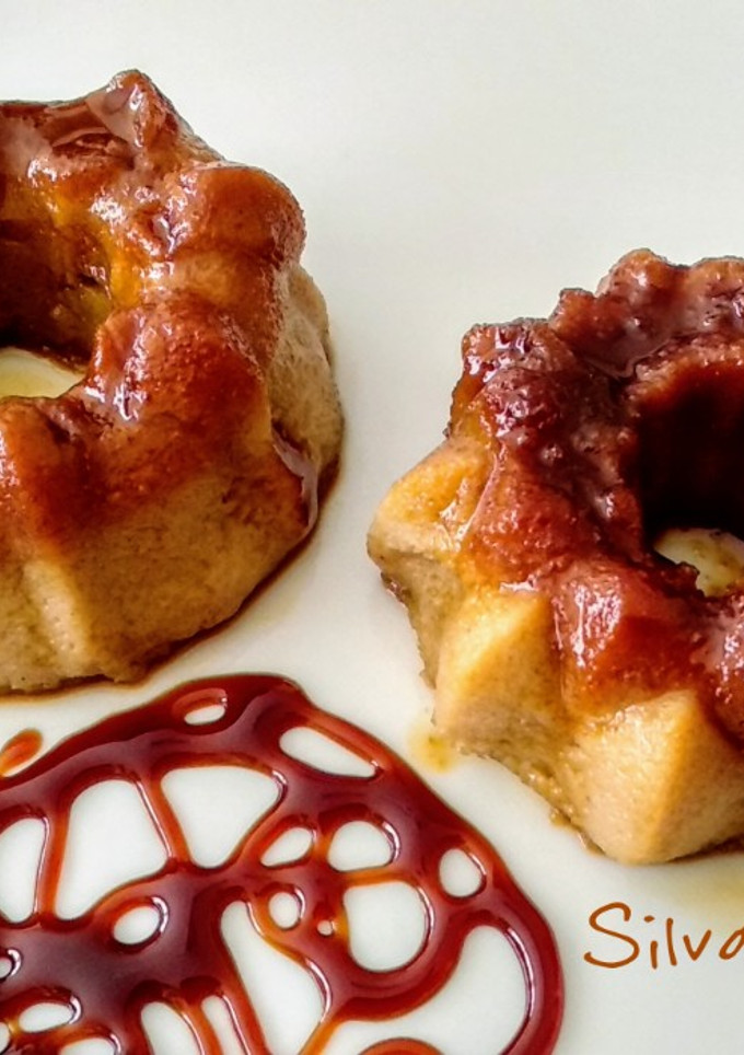 Una foto de 165.🍮Flanes de bizcocho y café, de aprovechamiento