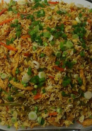 A picture of Chilli chicken rice #CookpadApp #CookpadRamadan.