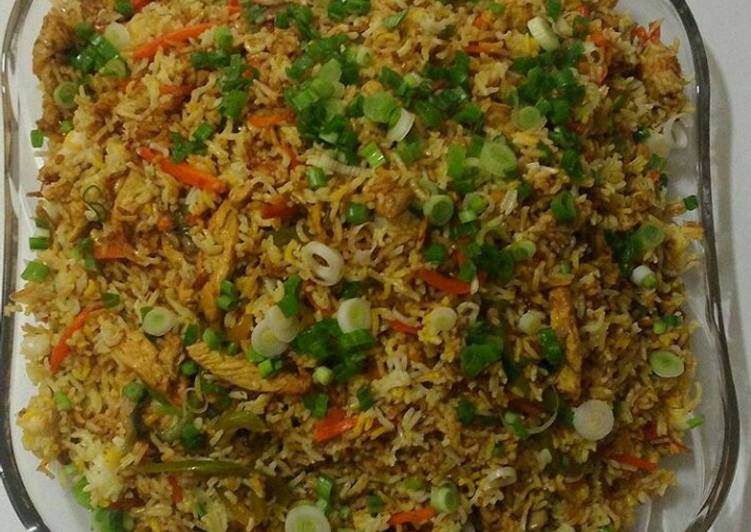 Step-by-Step Guide to Prepare Perfect Chilli chicken rice #CookpadApp #CookpadRamadan