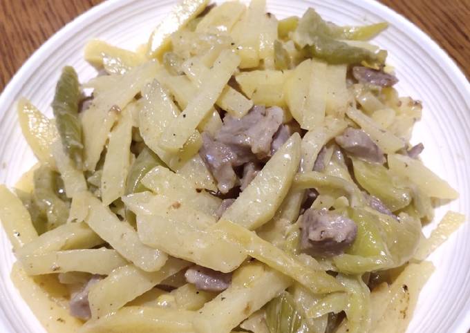 Potatoes in Preserved Mustard Recipe