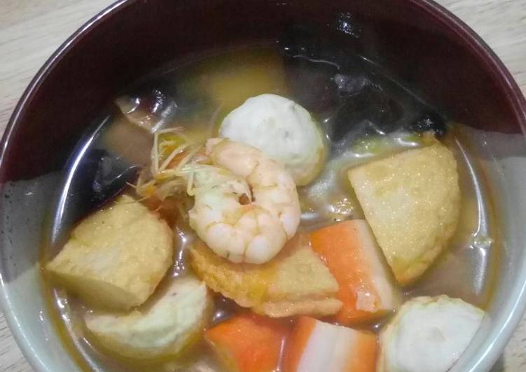 Resep Suki Kuah Tomyam yang Lezat