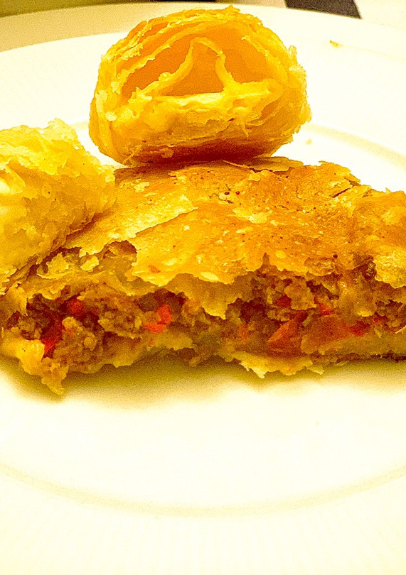 Una foto de Hojaldrados rellenos express#entrantes