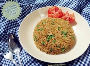 Foto resep Nasi Goreng Bumbu Instant Kacang Polong