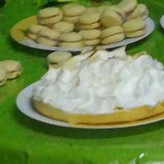 Una foto de Lemon pie de autor