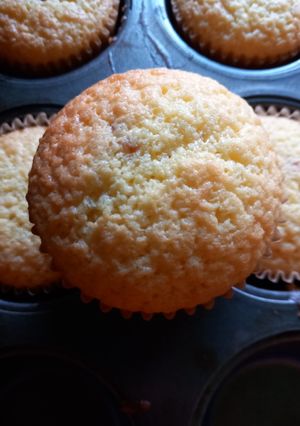 O poză a rețetei Briose cu marmelada de căpșuni!.