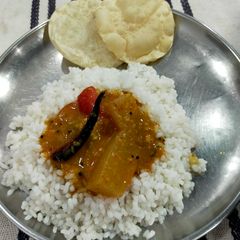 A picture of White Pumpkin Sambhar.