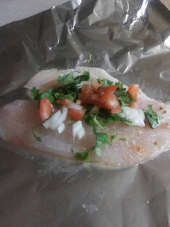 Una foto de Pescado empapelado