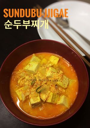 Foto resep Sundubu-jjigae #PekanInspirasi
